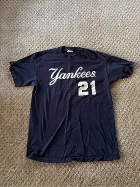 Majestic Yankees O'Neill 21 T-Shirt